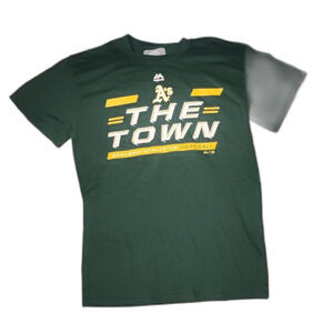 Majestic Oakland A's shirt Size XL